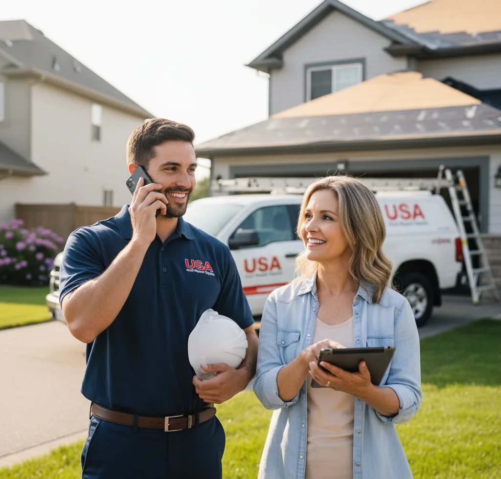 USA Roof Repair Experts customer support in Whiteville
